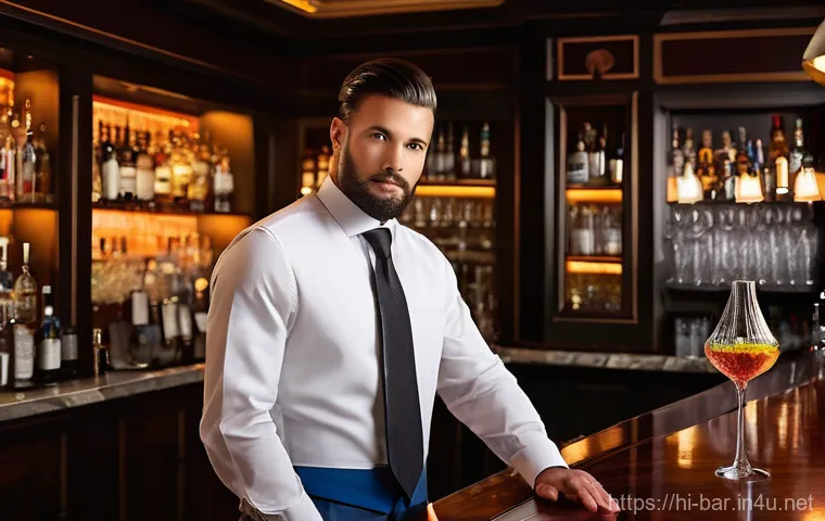바텐더 경력 개발 로드맵 - **Prompt 2: Mastering the Art of Mixology**
    "A focused and dedicated female bartender, in her ea...